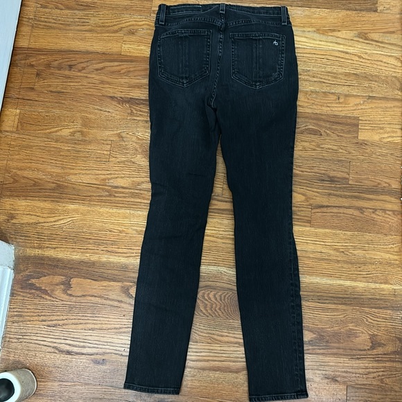 Rag and Bone High Rise Ankle Skinny Jean - Picture 3 of 7